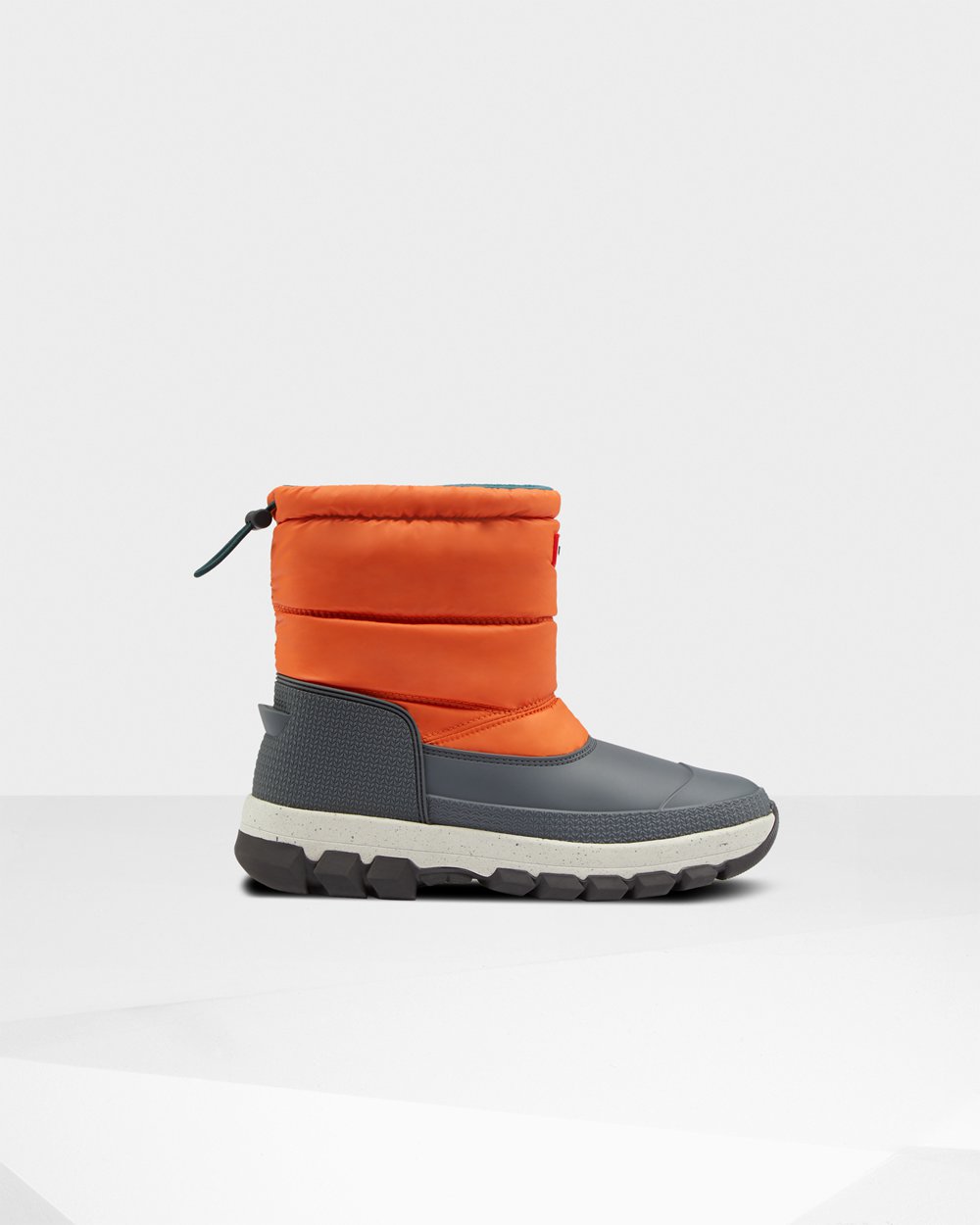 Hunter Original Insulated Short For Women - Snow Boots Orange | India NZTPK6983